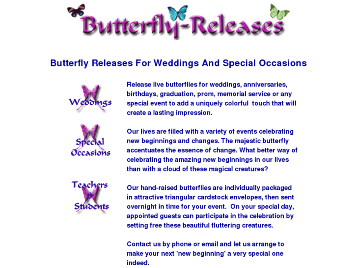 www.butterfly-releases.com