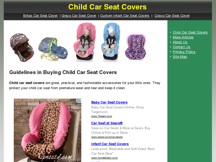 www.childcarseatcovers.net