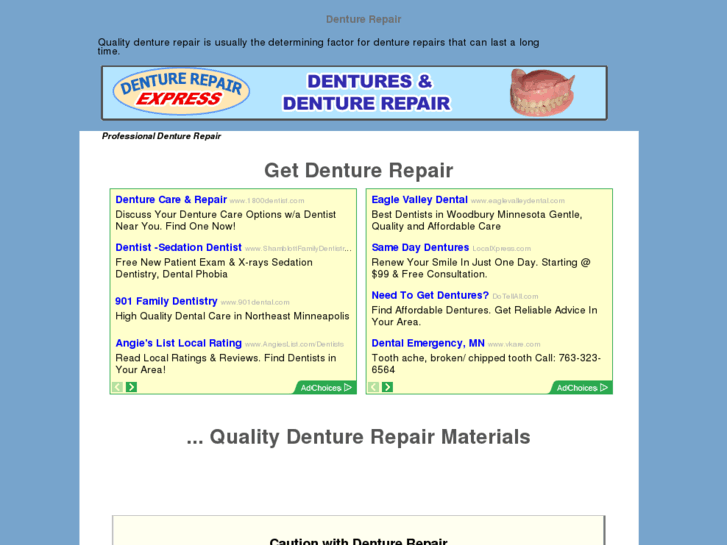 www.denturerepairexpress.com