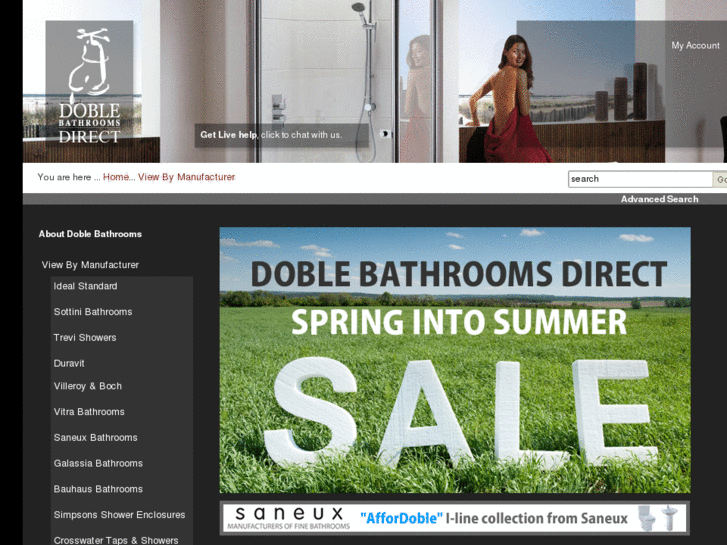 www.doblebathroomsdirect.com