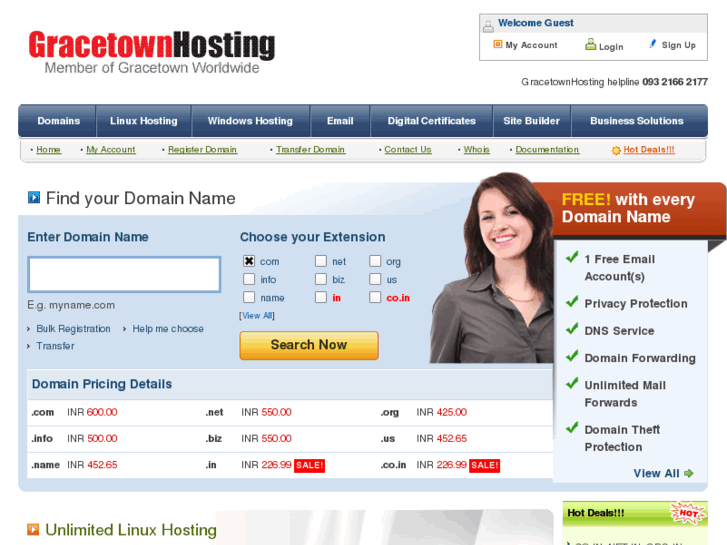 www.gracetownhosting.net