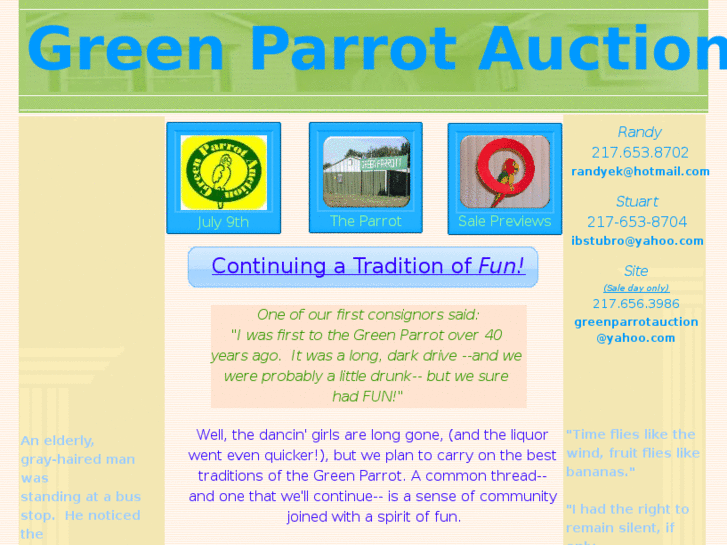 www.greenparrotauction.com