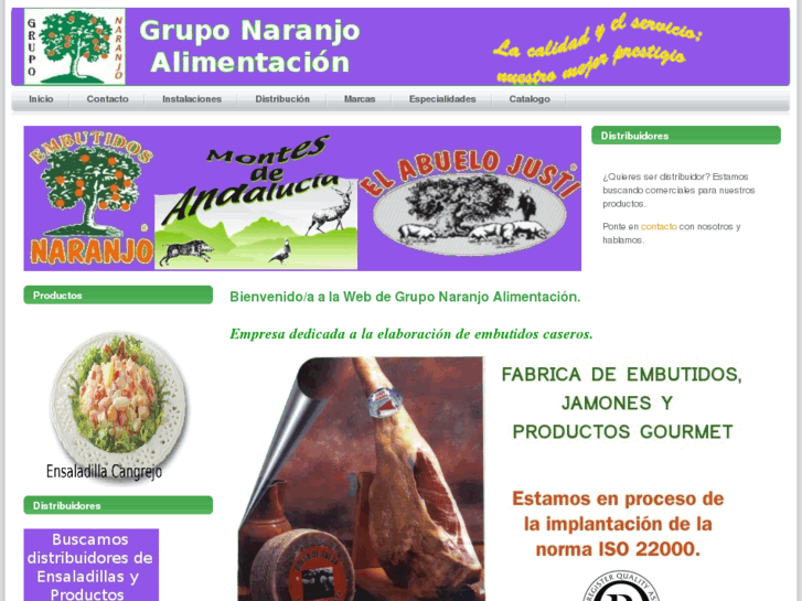 www.gruponaranjoalimentacion.com