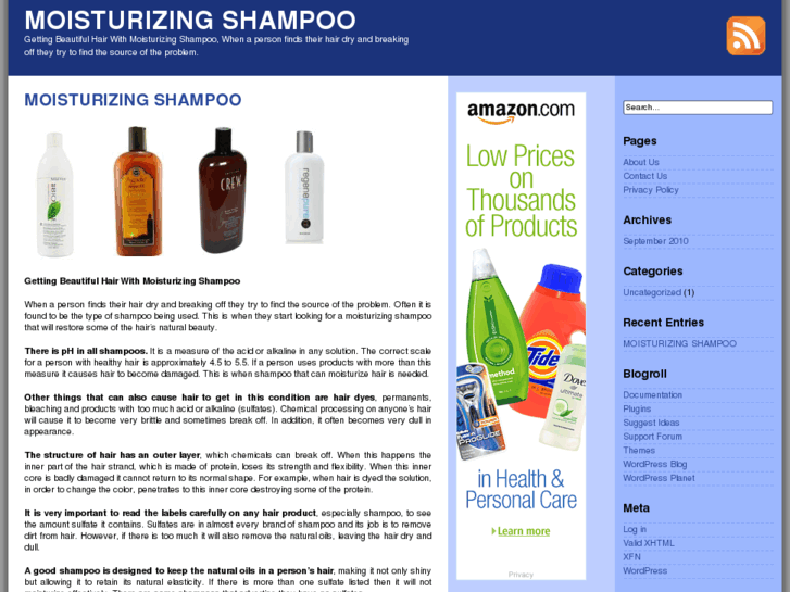 www.moisturizingshampoo.net