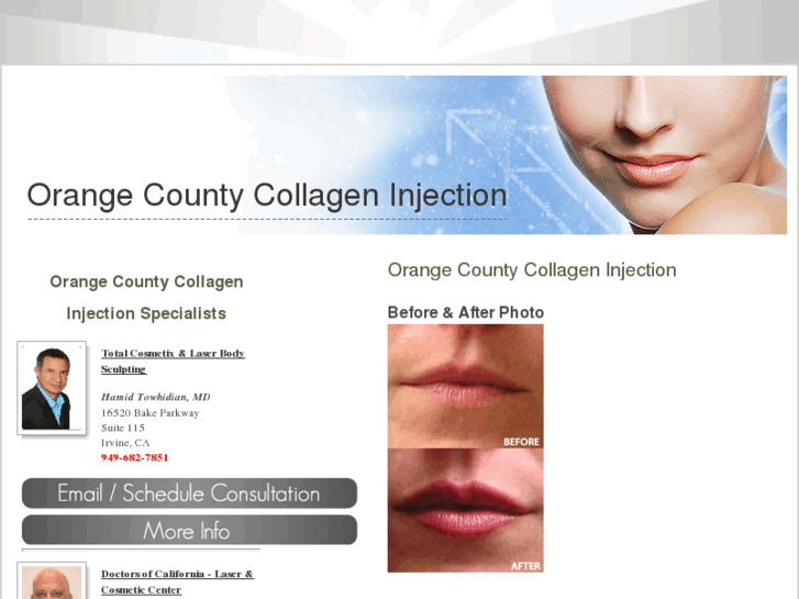 www.orangecountycollageninjection.com