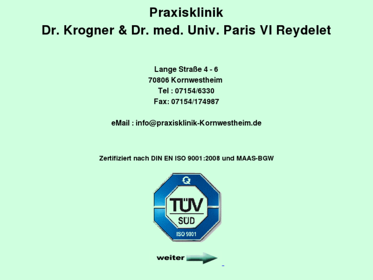 www.praxisklinik-kornwestheim.de