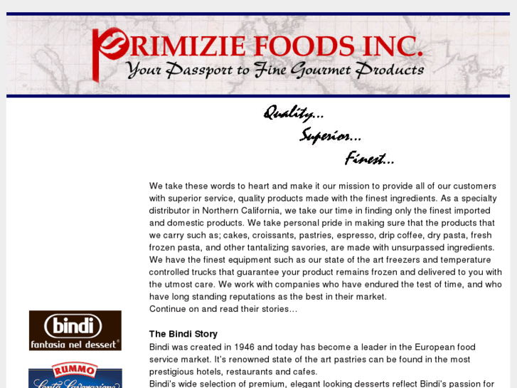 www.primiziefoods.com