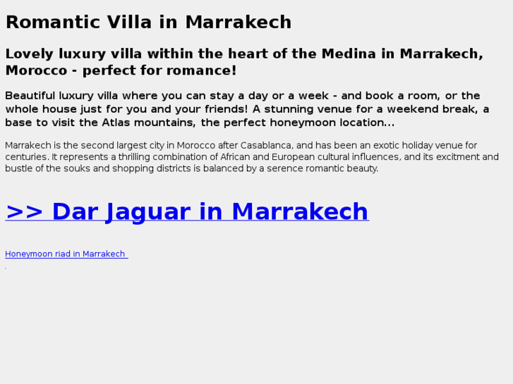 www.romanticvillamarrakech.com