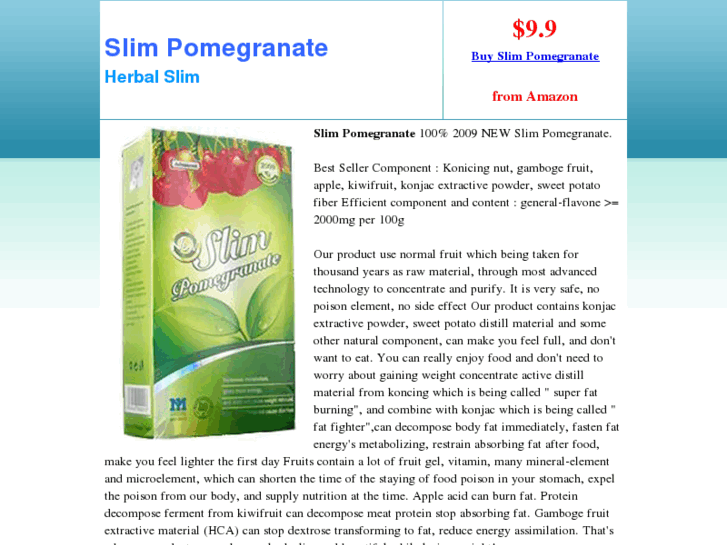 www.slimpomegranate.net