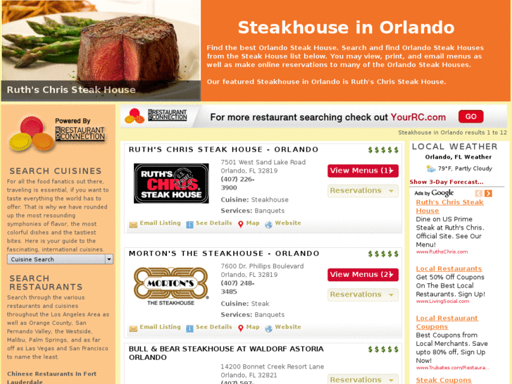 www.steakhouseinorlando.com