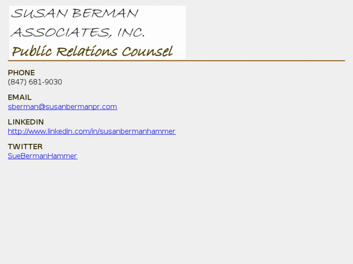 www.susanbermanpr.com