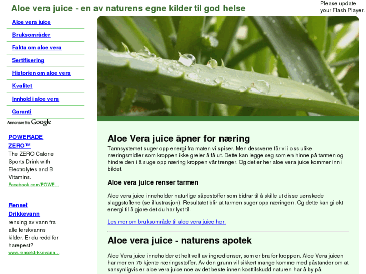 www.aloeverajuice.no