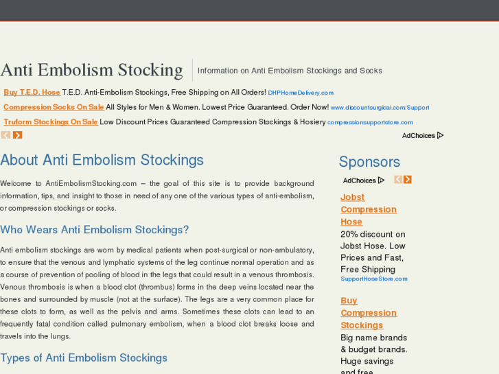 www.antiembolismstocking.com