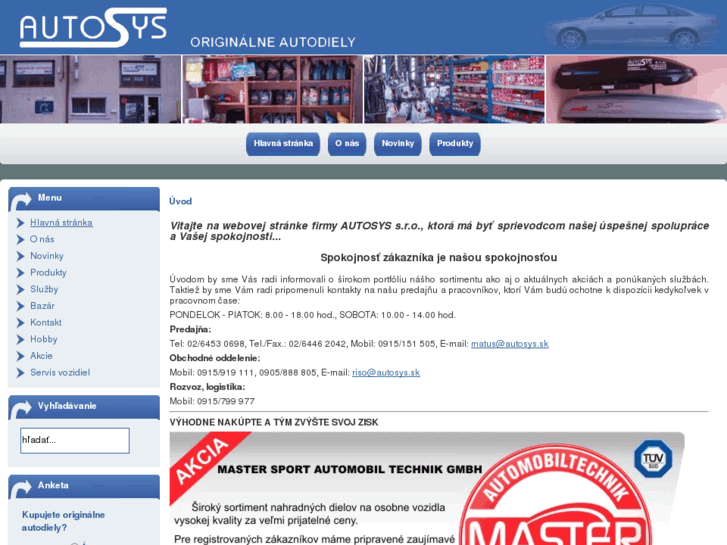 www.autosys.sk