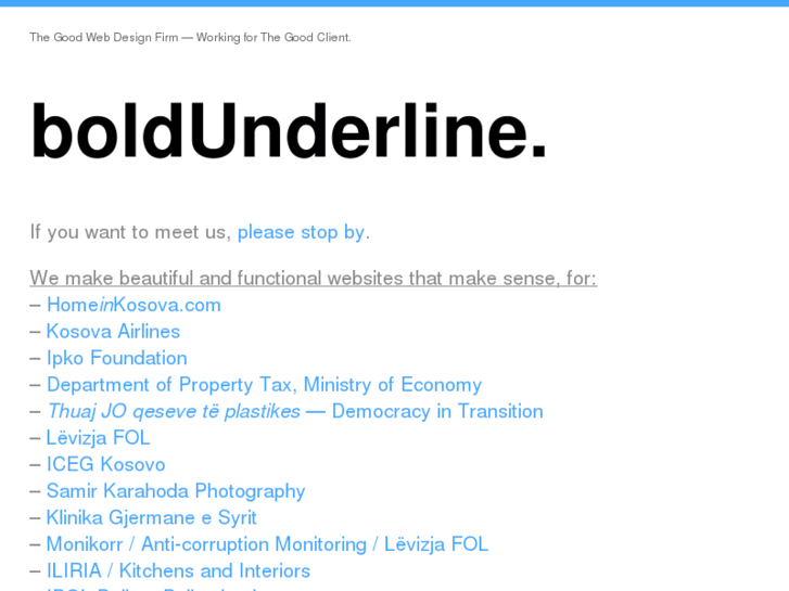 www.boldunderline.com