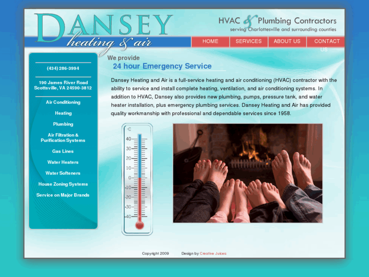 www.danseyheatingandair.com