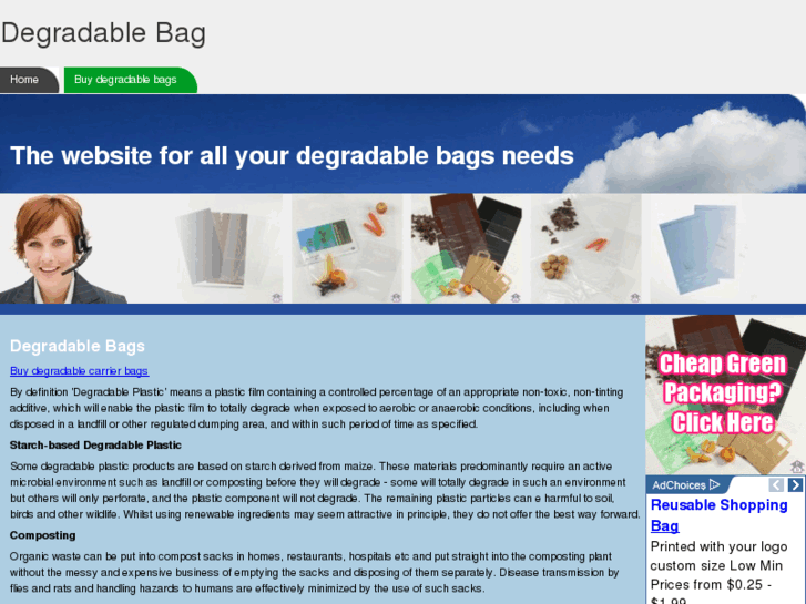 www.degradeablebag.com