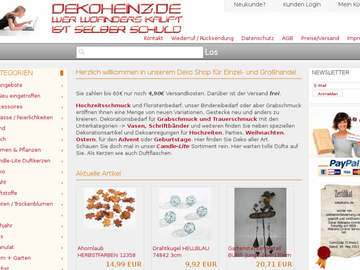www.dekoheinz.de