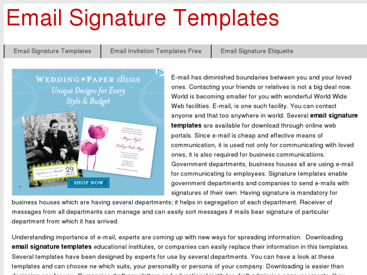 www.emailsignaturetemplates.com