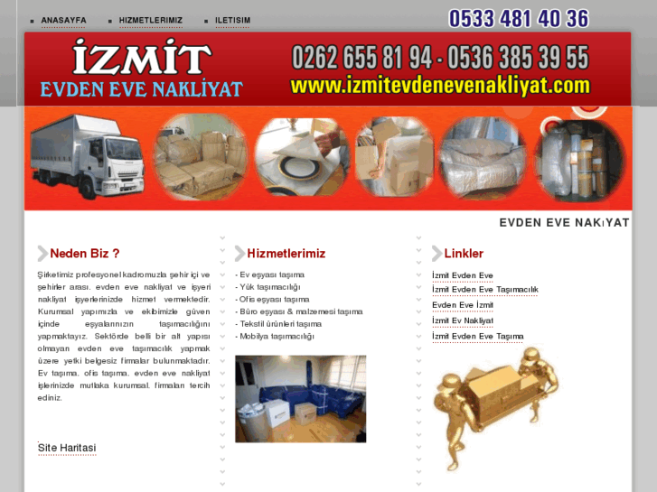 www.izmitevdenevenakliyat.net