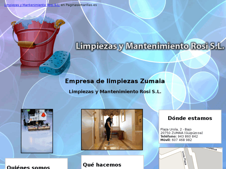 www.limpiezasymantenimientorosi.com