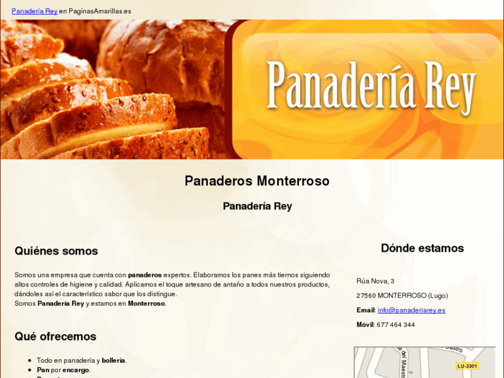 www.panaderiarey.es