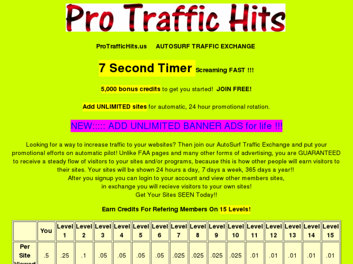 www.protraffichits.us