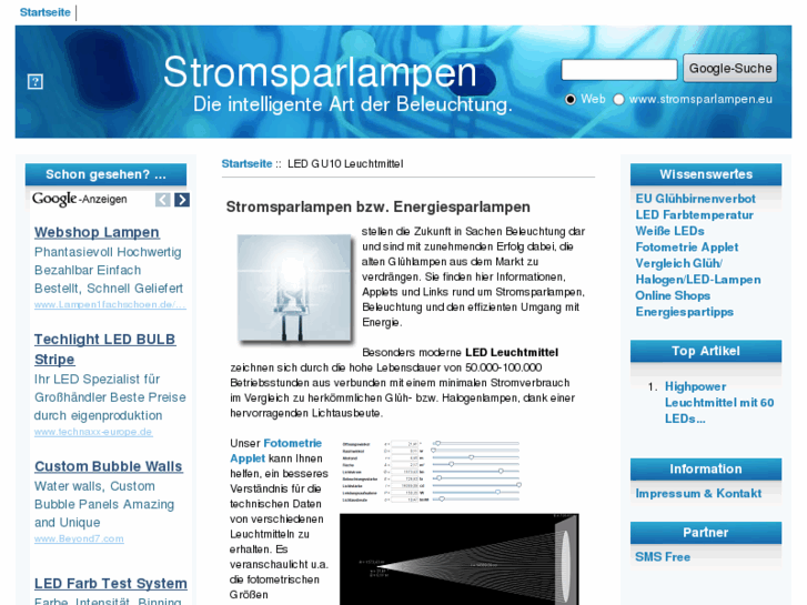 www.stromsparlampen.eu