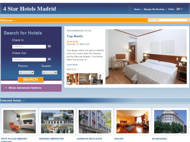 www.4starhotelsmadrid.com