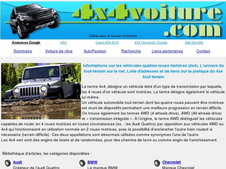 www.4x4voiture.com