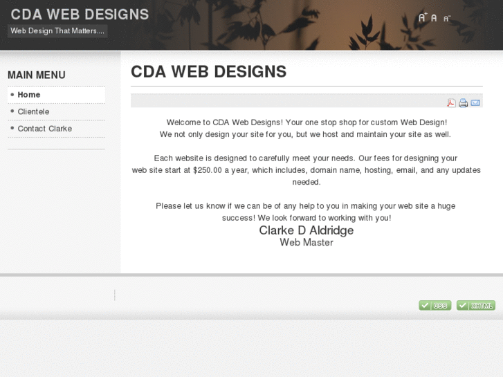 www.cdawebdesigns.com