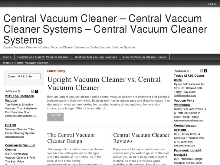 www.centralvacuumcleaner.net