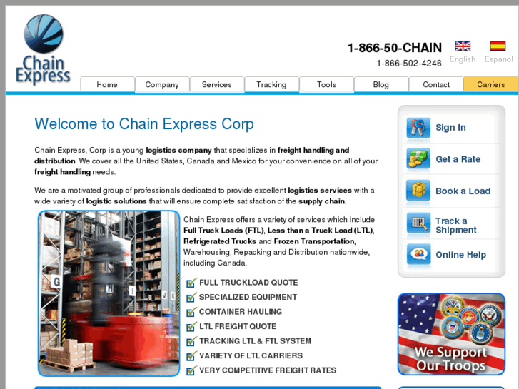 www.chainexpress.biz