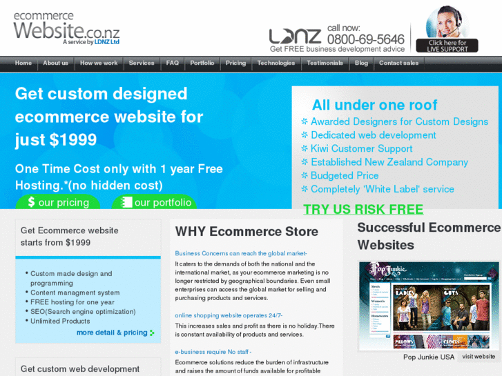 www.ecommercewebsite.co.nz