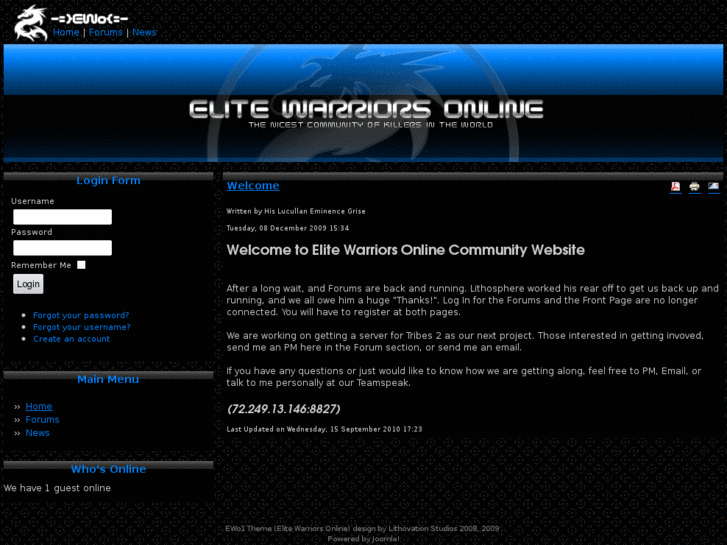 www.elitewarriorsonline.com