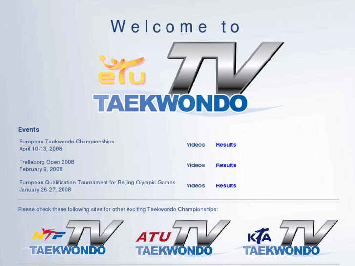 www.etu-taekwondo.tv