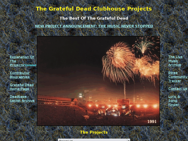 www.gratefuldeadprojects.com