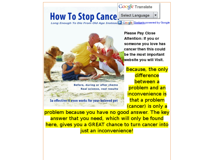 www.howtostopcancer.com