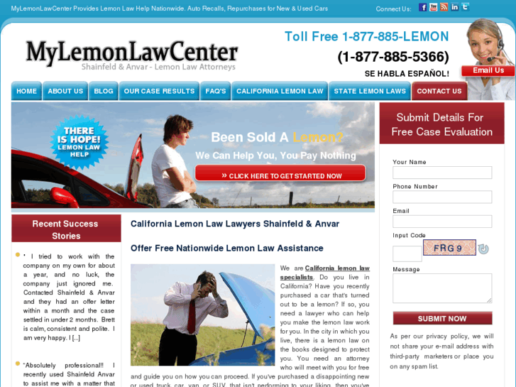 www.mylemonlawcenter.com