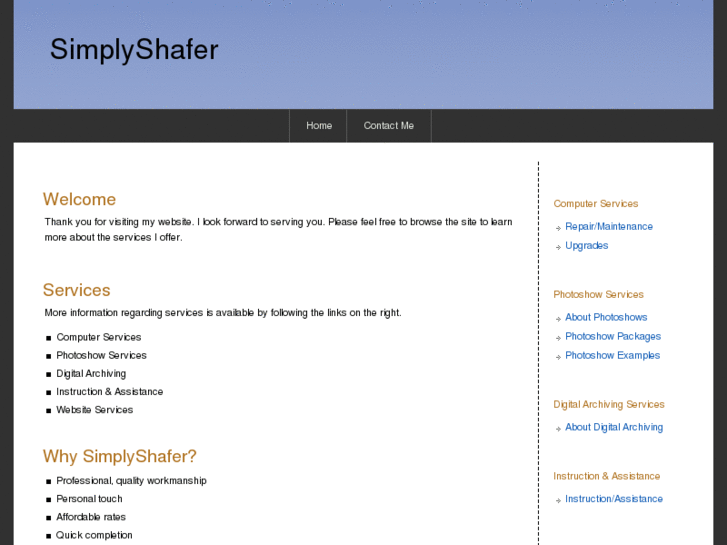 www.simplyshafer.com