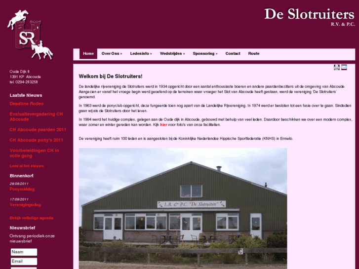 www.slotruiters.nl