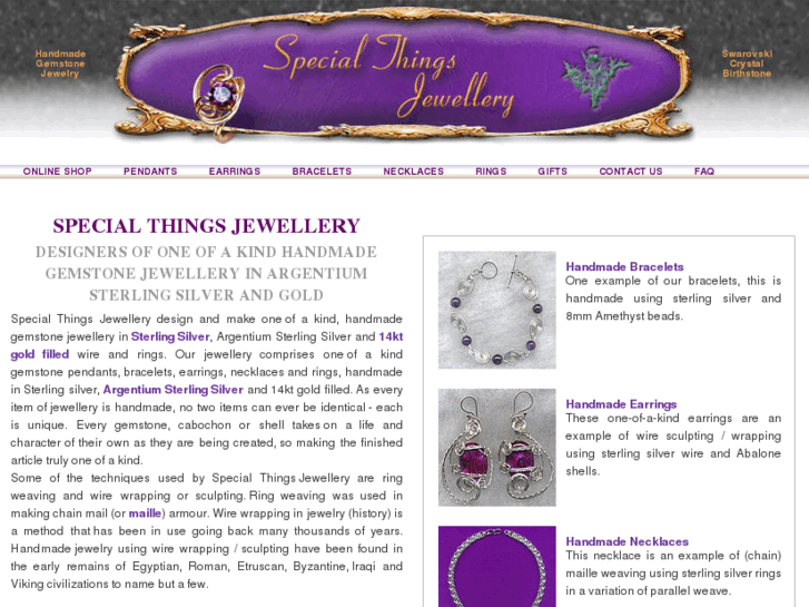 www.specialthingsjewellery.com