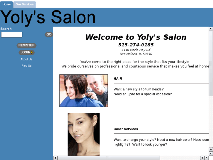 www.yolysalon.com