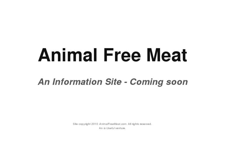 www.animalfreemeat.com