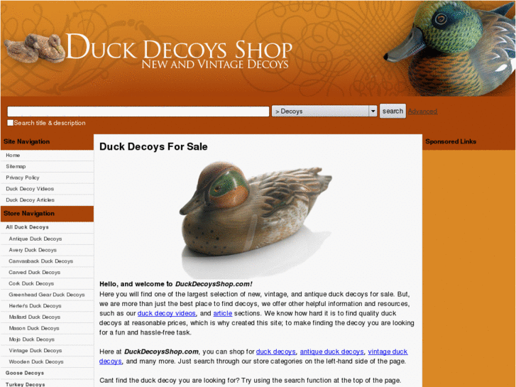 www.duckdecoysshop.com