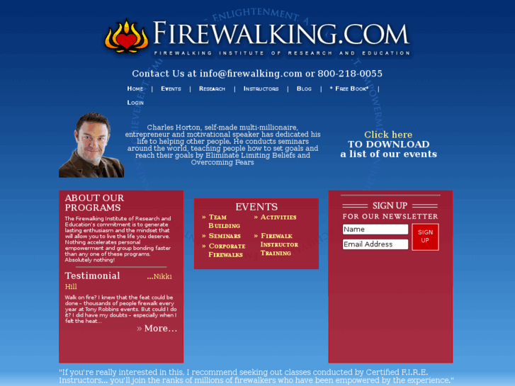 www.firewalk.org