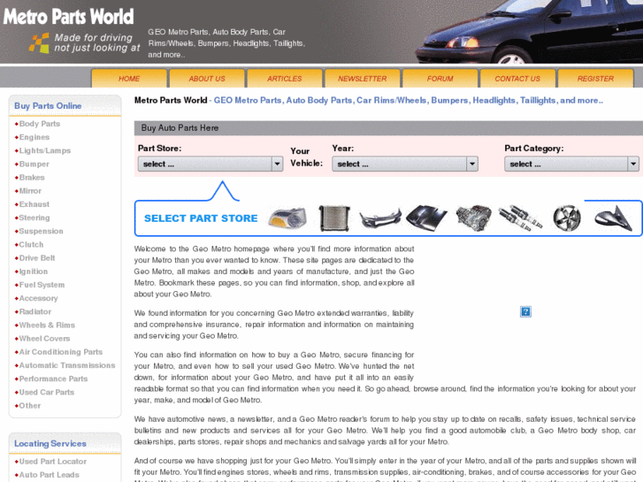 www.gmetroparts.com