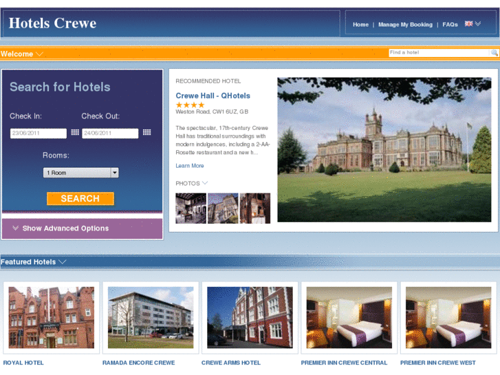 www.hotelcrewe.com