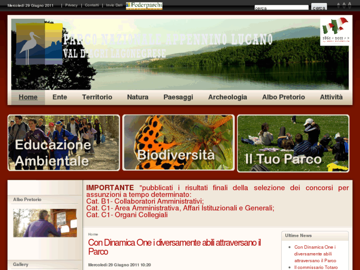 www.parcoappenninolucano.it