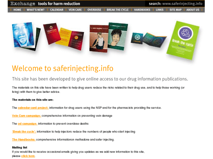 www.saferinjecting.info